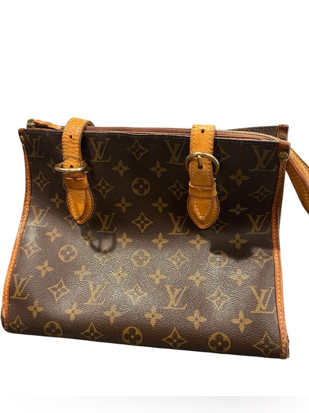 Louis Vuitton vintage Popincourt Haut monogram canvas shoulder bag purse